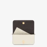FENDI Fendigraphy Wallet On Chain White leather wallet - Image 2